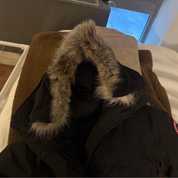 Canada Goose Black Shelburne Parka Style #3802L - Picture 4 of 10